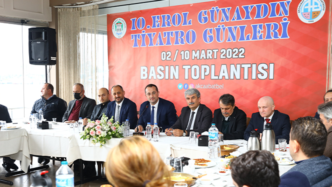 Trabzon'un Akçaabat ilçesinde 2-10 Mart tarihleri arasında 10. Erol Günaydın Tiyatro Günleri düzenlenecek