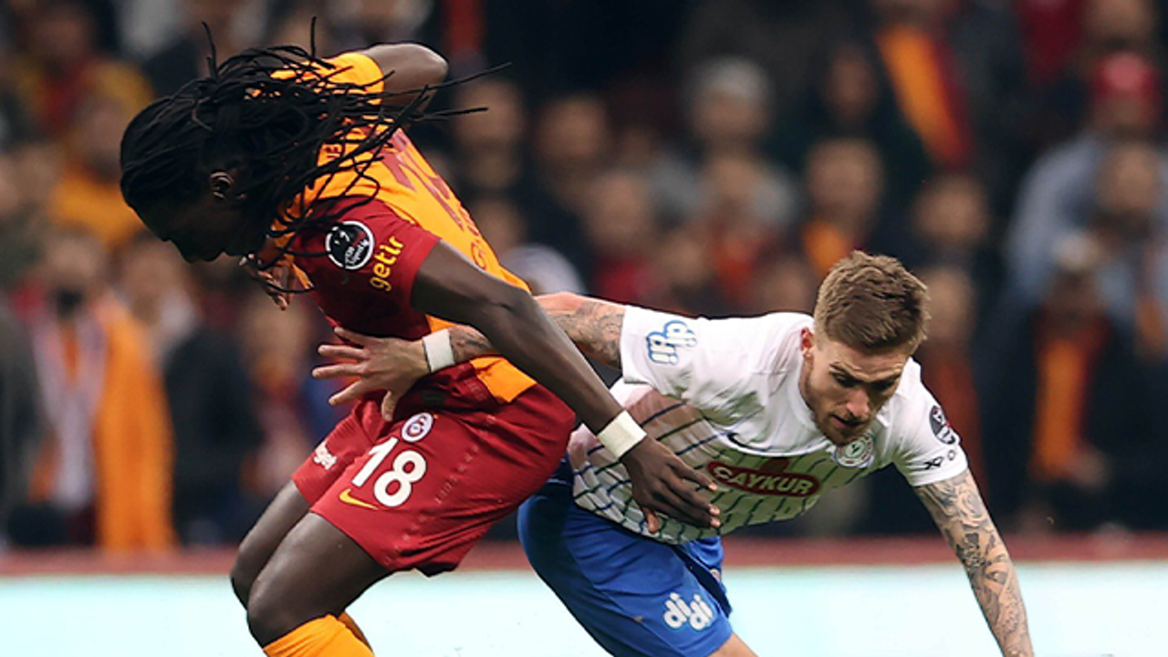 Galatasaray, Çaykur Rizespor'u 4-2 yendi