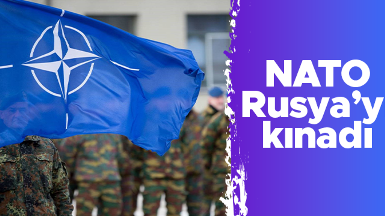 NATO: “Rusya’nın Ukrayna’ya yönelik haksız saldırısını kınıyoruz”