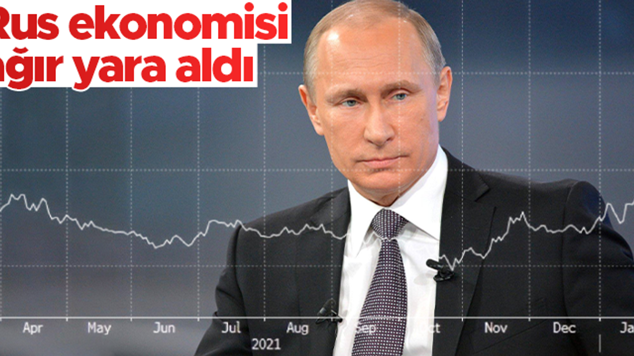 Rus ekonomisi çökmenin eşiğinde: Ruble ağır değer kaybetti