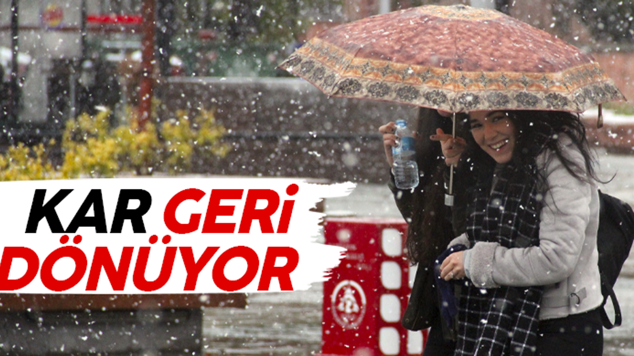 İstanbul'a yeniden kar geliyor