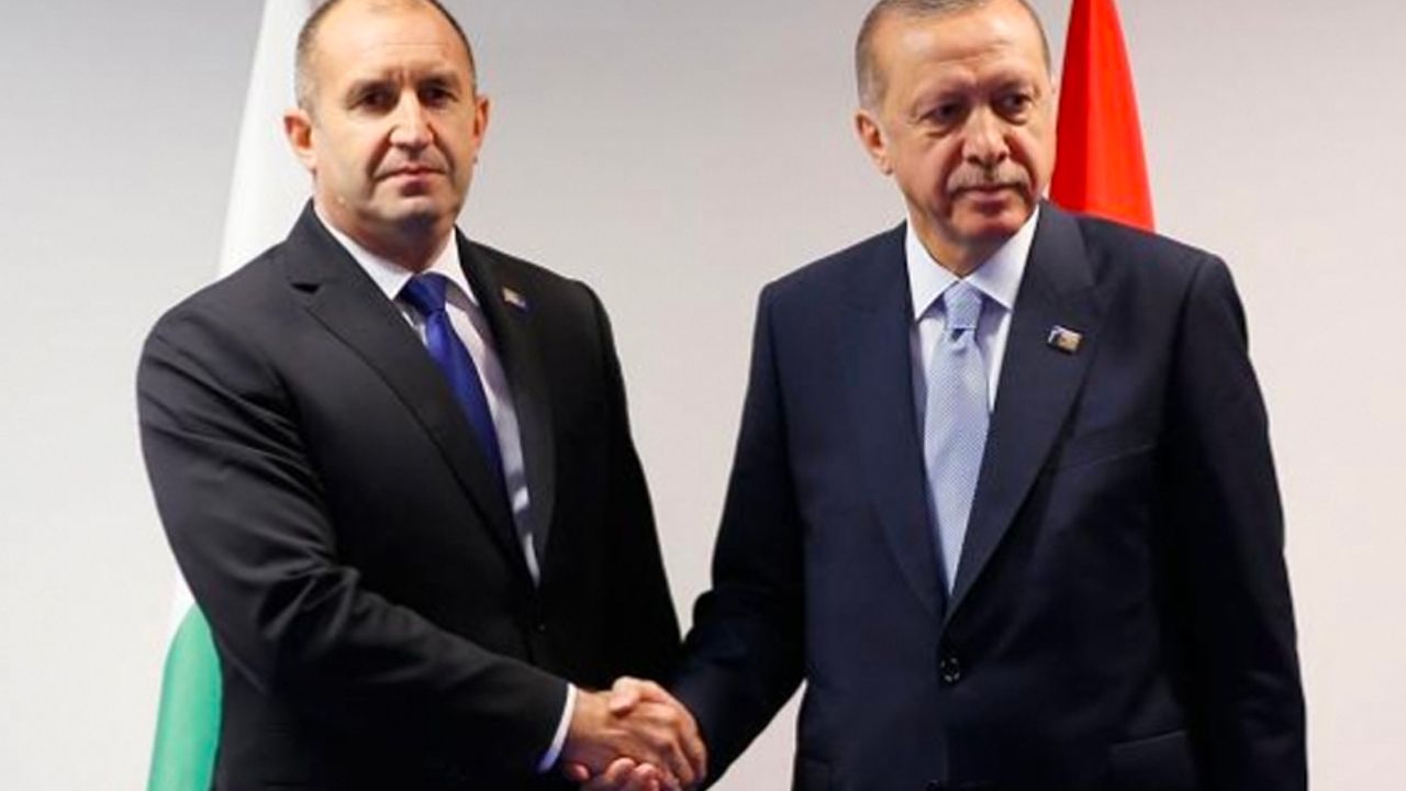 Erdoğan, Rumen Radev ile görüştü