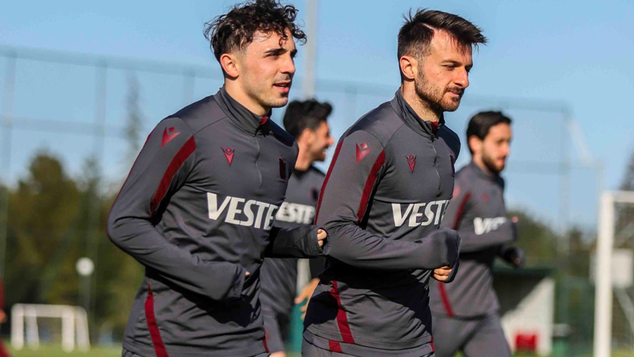 Trabzonspor, Kayserispor maçı hazırlıklarına başladı