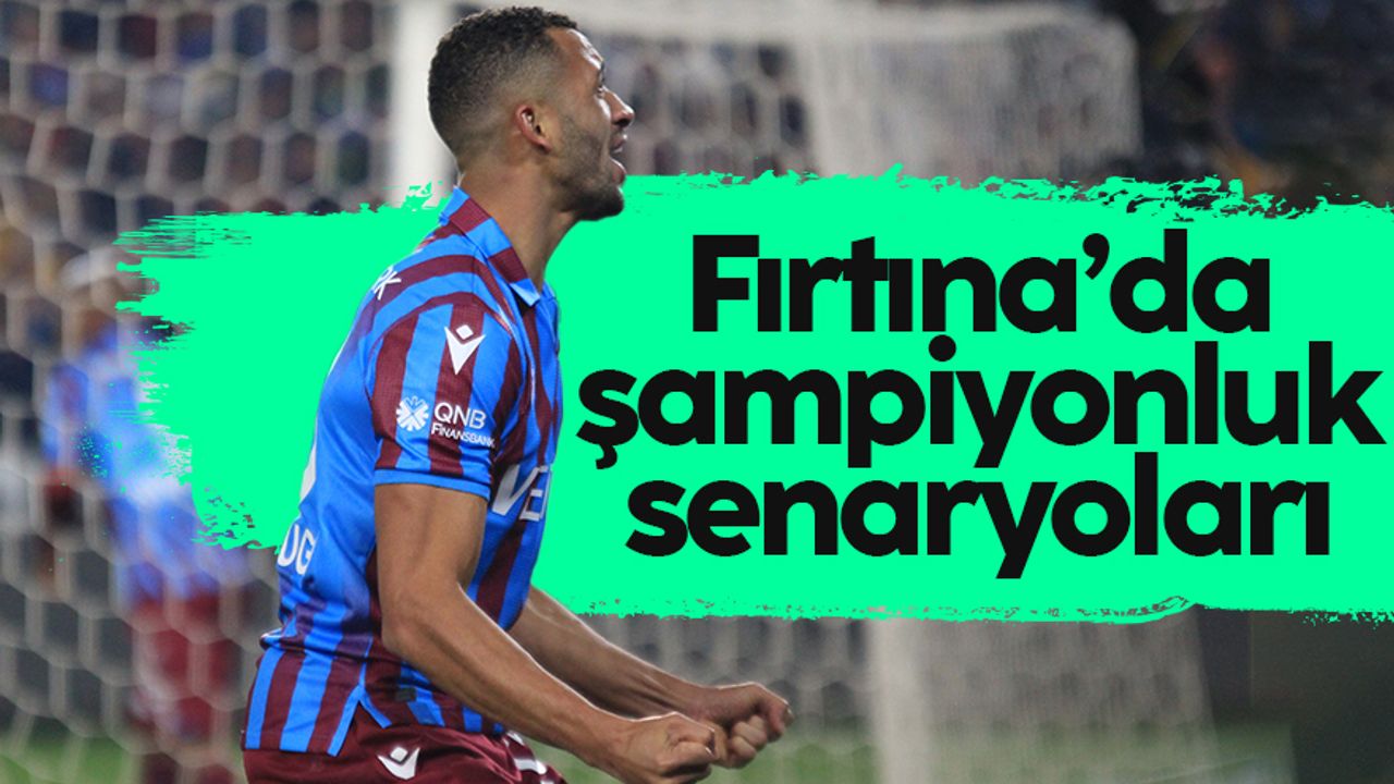 Trabzonspor'da erken şampiyonluk avantajı sürüyor