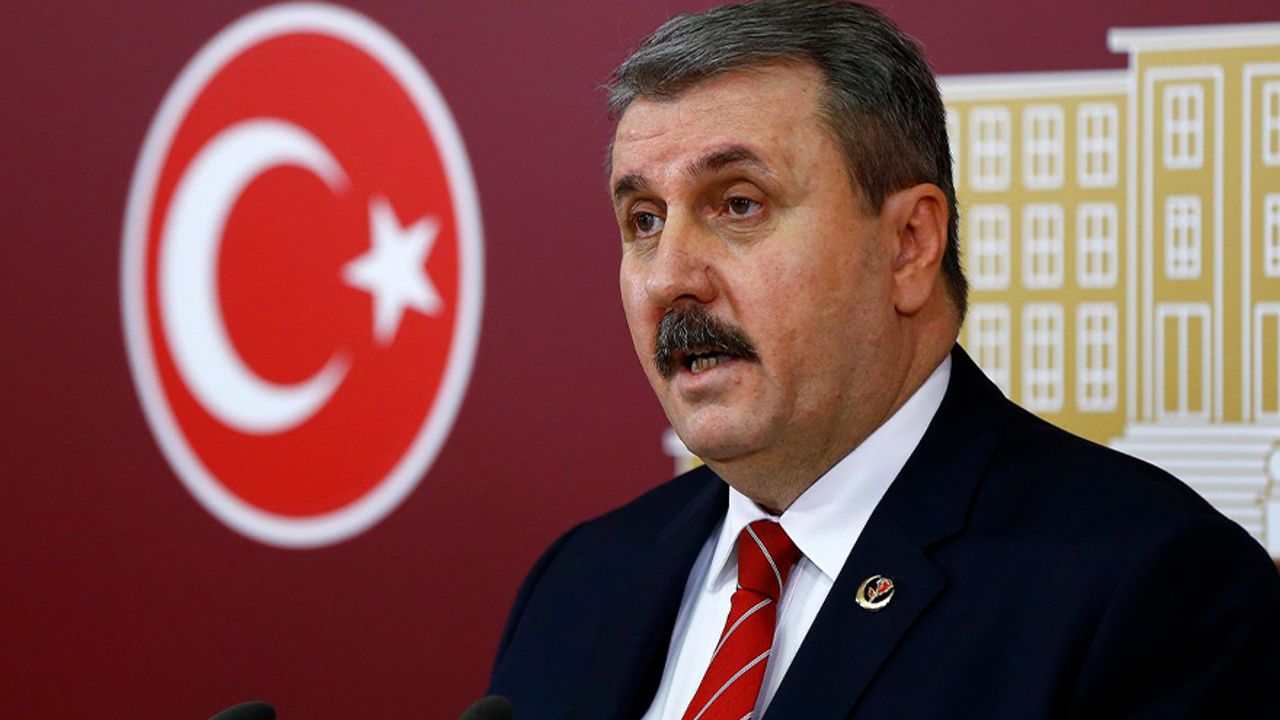 BBP Genel Başkanı Mustafa Destici: "Milletvekilliği görevi ve sıfatı terör propagandasının aracı yapılamamalıdır"