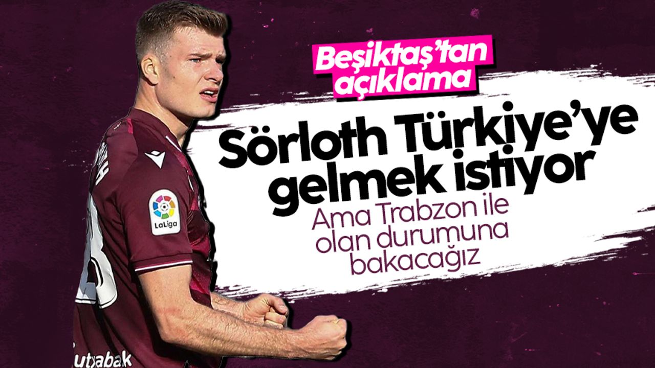Ceyhun Kazancı: Alexander Sörloth için Trabzonspor'un durumuna da bakacağız
