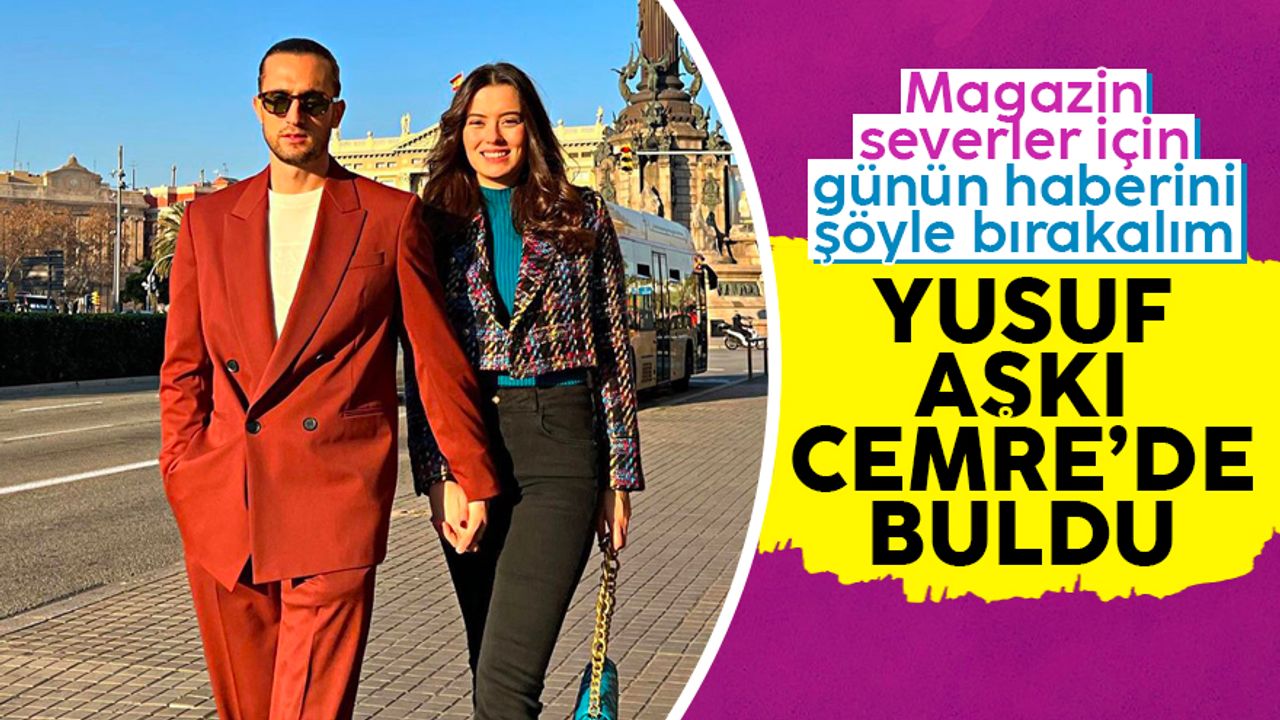 Yusuf Yazıcı, Miss Turkey güzeliyle aşkını ilan etti