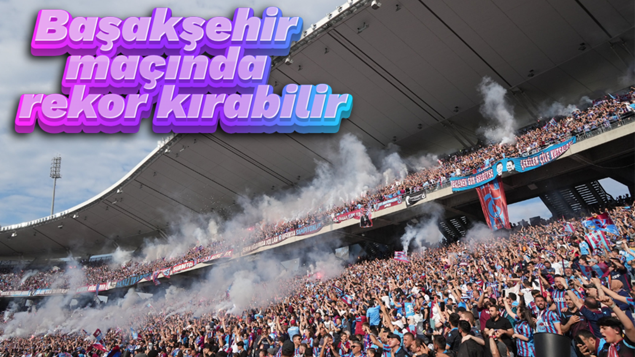 Trabzonspor, Başakşehir maçında rekor kırabilir