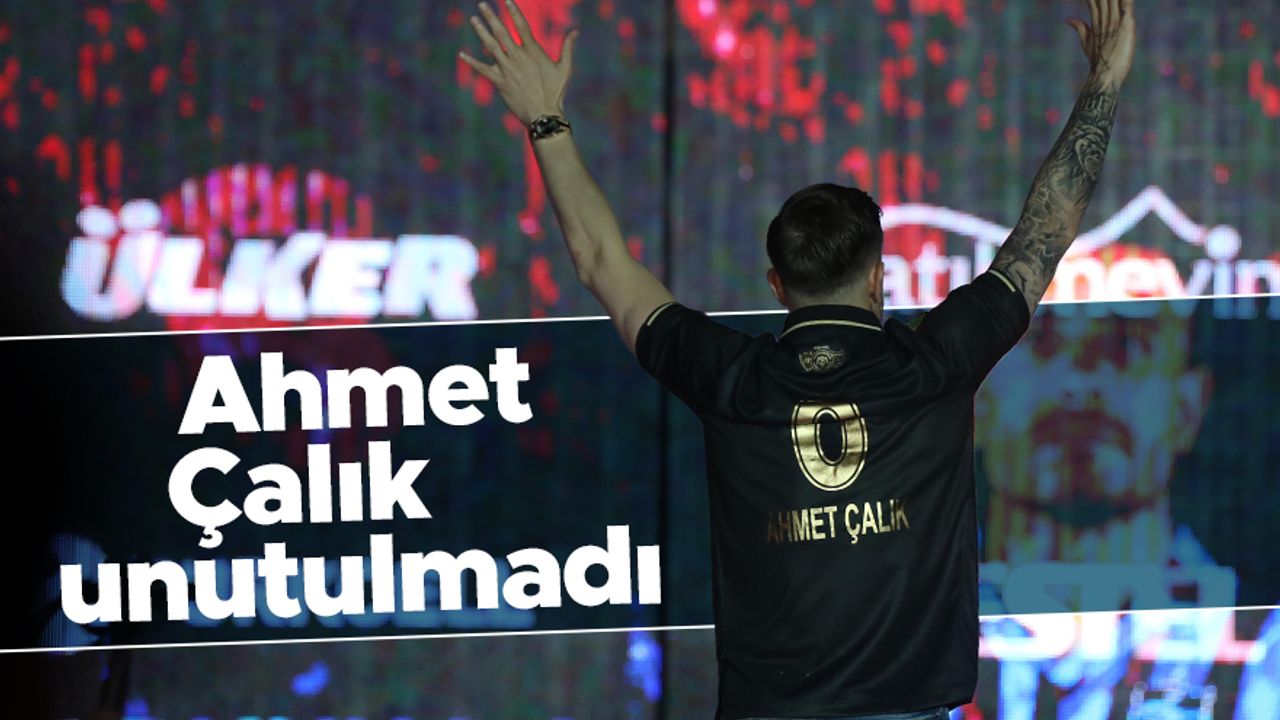 Trabzonspor, Ahmet Çalık'ı unutmadı