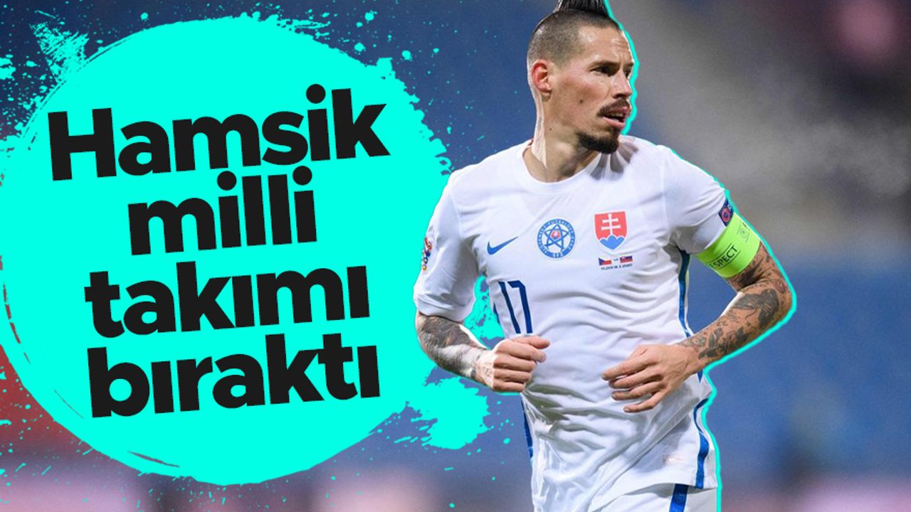 Trabzonsporlu Marek Hamsik'ten flaş milli takım kararı