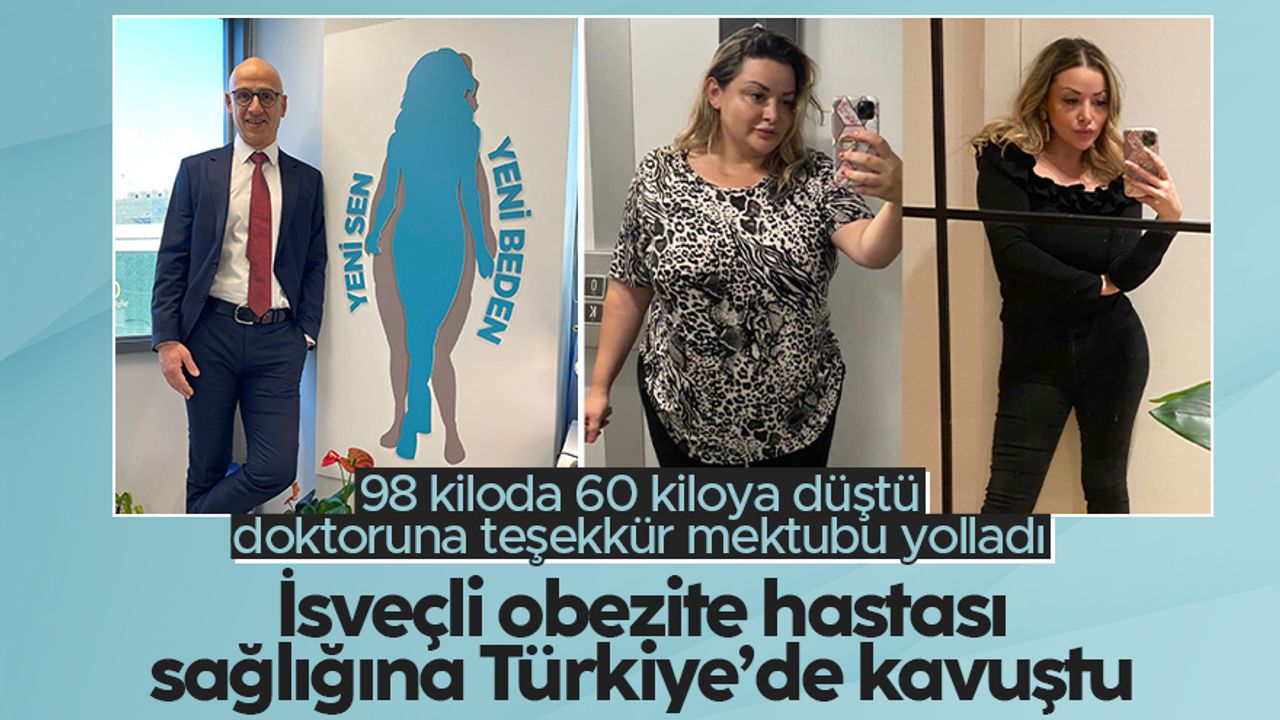 İsveçli obezite hastası başarılı operasyonla 98 kilodan 60 kiloya düştü