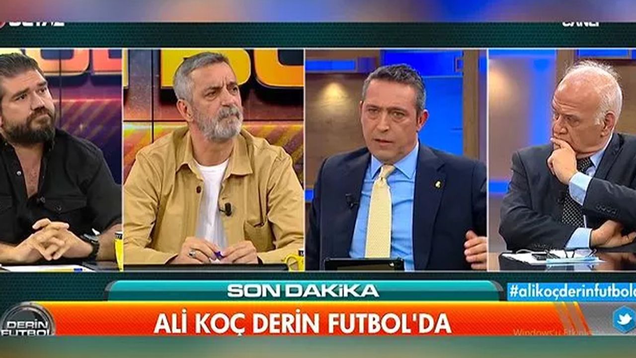 Rasim Ozan Kütahyalı'nın 'Fenerbahçe kayrılıyor' sözleri Ali Koç'u kızdırdı