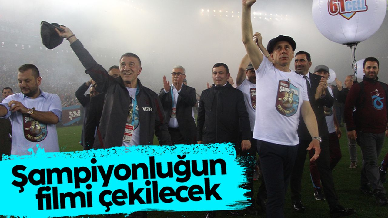 Ünlü yönetmen Fatih Akın, Trabzonspor'un şampiyonluğu ile ilgili film çekeceğini açıkladı