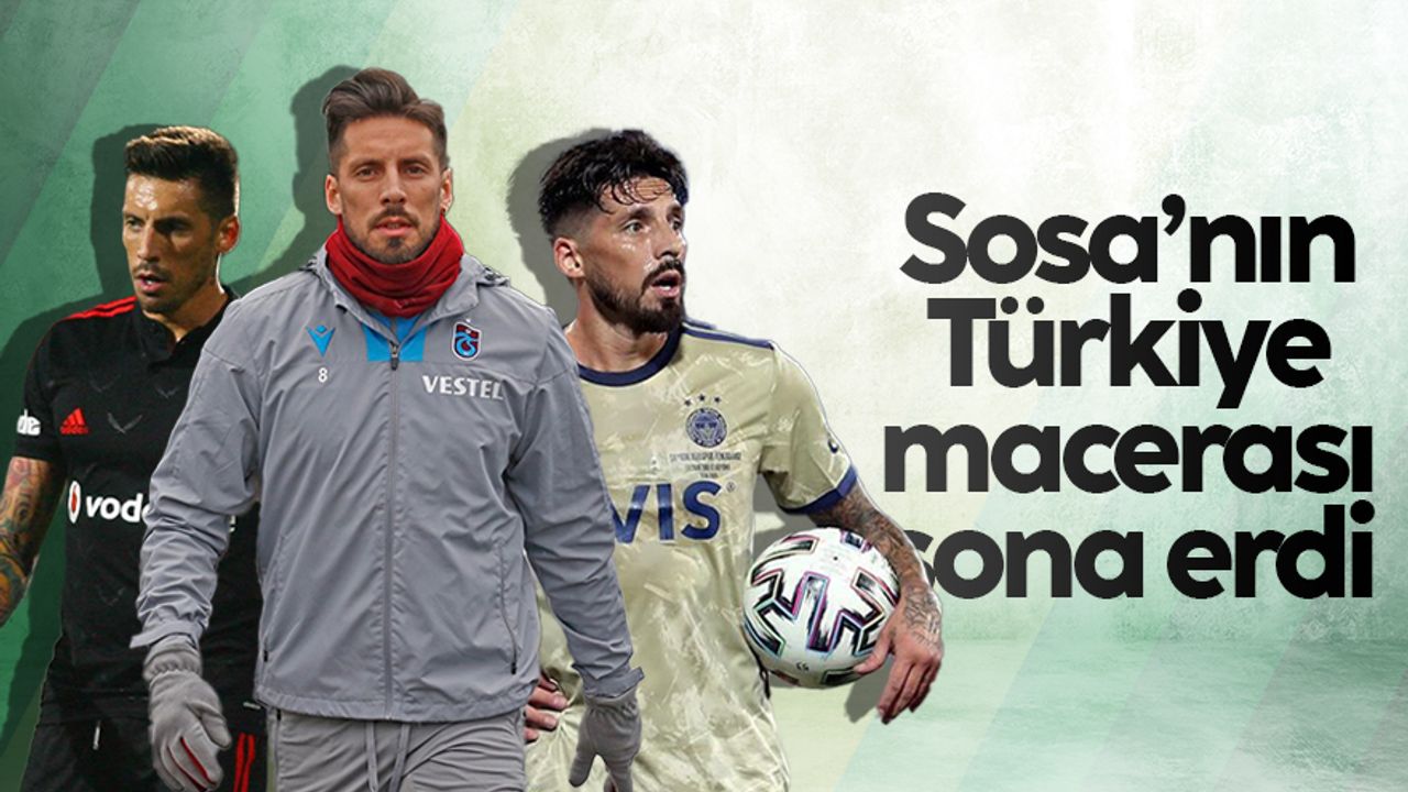 Jose Sosa, Fenerbahçe'den ayrıldı