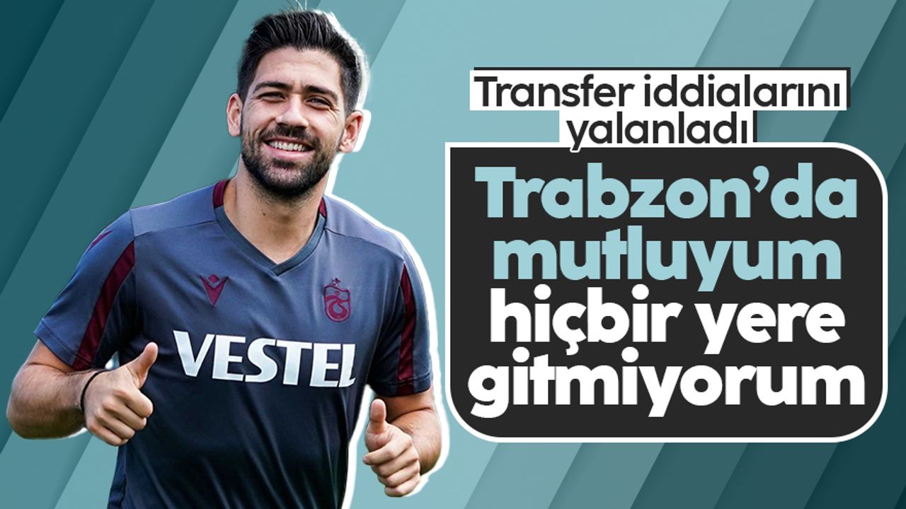 Anastasios Bakasetas: Transfer iddiaları yalan; Trabzonspor'da çok mutluyum