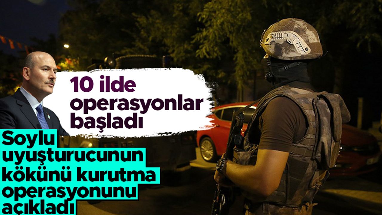 Diyarbakır merkezli 10 ilde 'Kökünü Kurutma Operasyonu' başladı