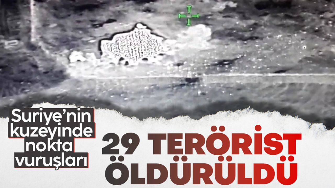 Türk askerinden PKK'ya ağır darbe: 29 terörist öldürüldü