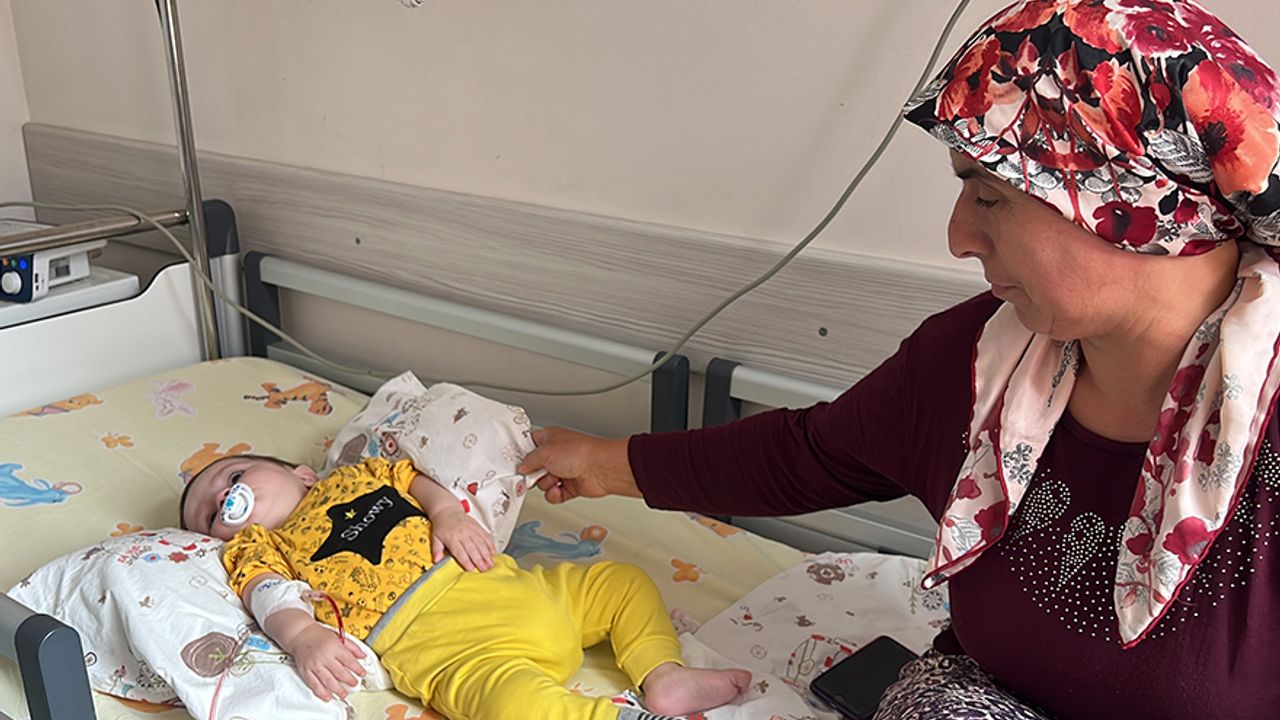 Trabzon'da anne ve kucağındaki bebeği ölümden döndü