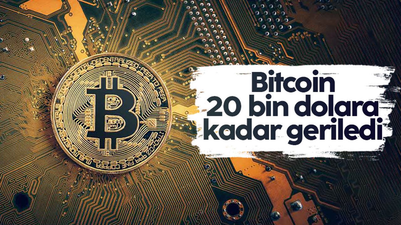 Bitcoin 20 bin dolara geriledi