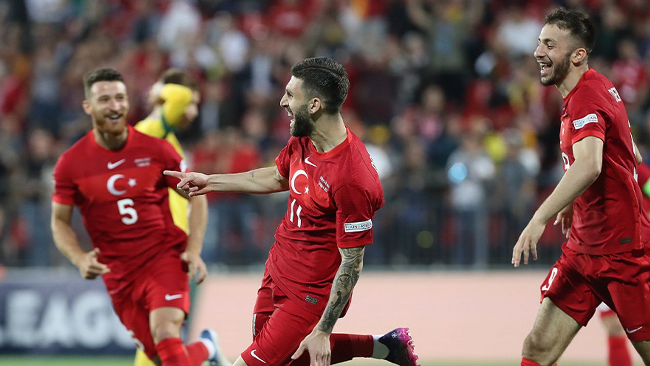 Milliler, Litvanya'ya gol oldu yağdı