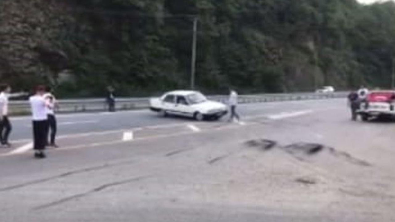 Trabzon'da Jandarma Trafik Timleri drift yapanları sosyal medya üzerinden tespit etti