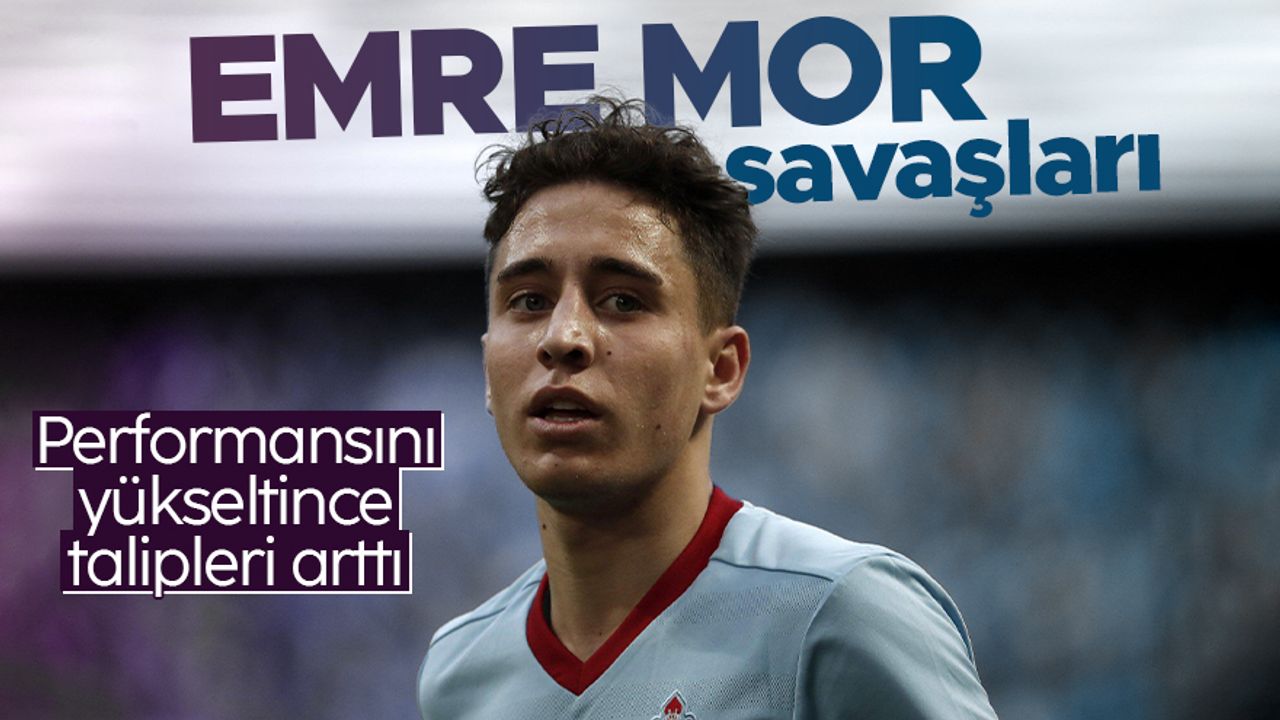 Süper Lig'de Emre Mor transferi kızıştı