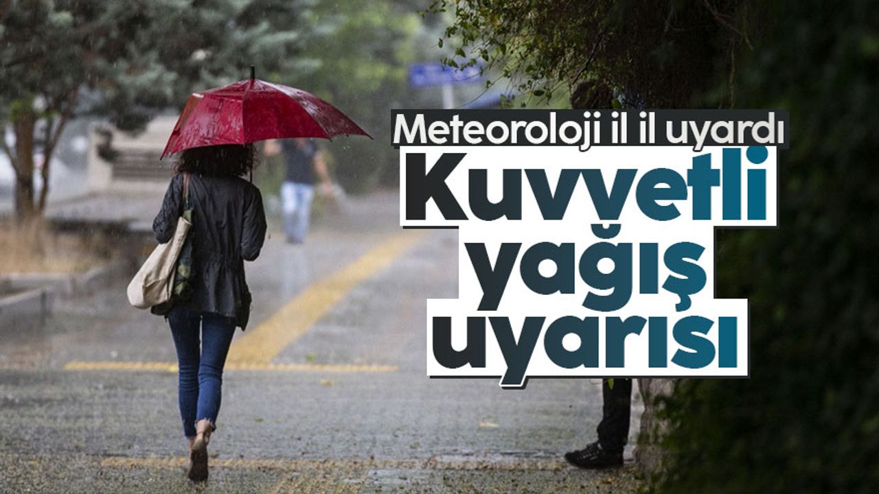 Meteoroloji'den İstanbul ve Ankara dahil 17 ile sarı kodlu uyarı: Sel ve su baskınları olabilir
