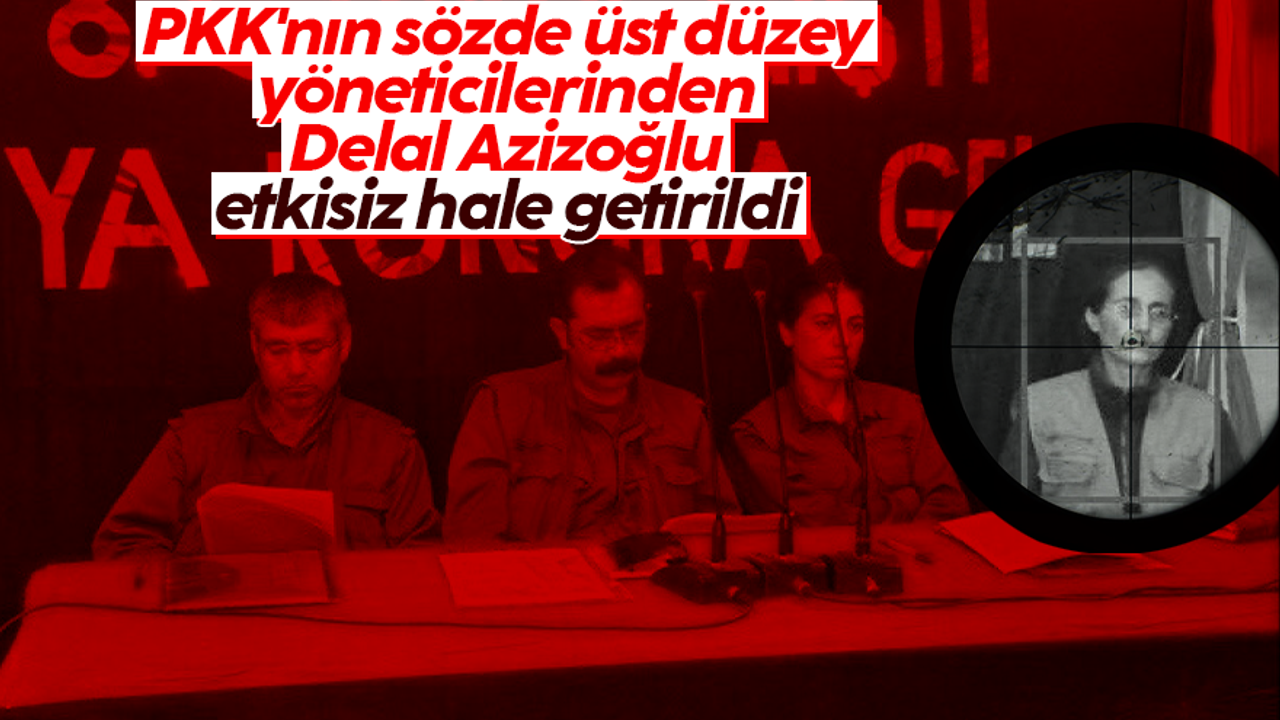 PKK'lı terörist Delal Azizoğlu, Irak'ta öldürüldü