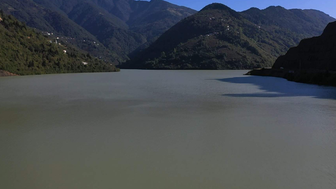 Trabzon’un içme suyunun karşılandığı Atasu Barajı’nda doluluk oranı 2 yıldır 100’de 100 seviyelerinde