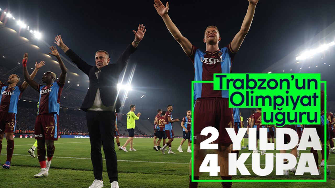 Trabzonspor'un Olimpiyat uğuru sürüyor