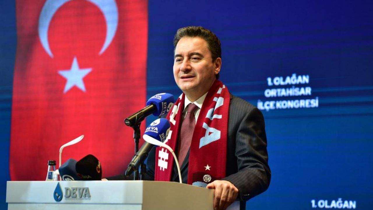 DEVA Partisi Genel Başkanı Ali Babacan Trabzon'a geliyor