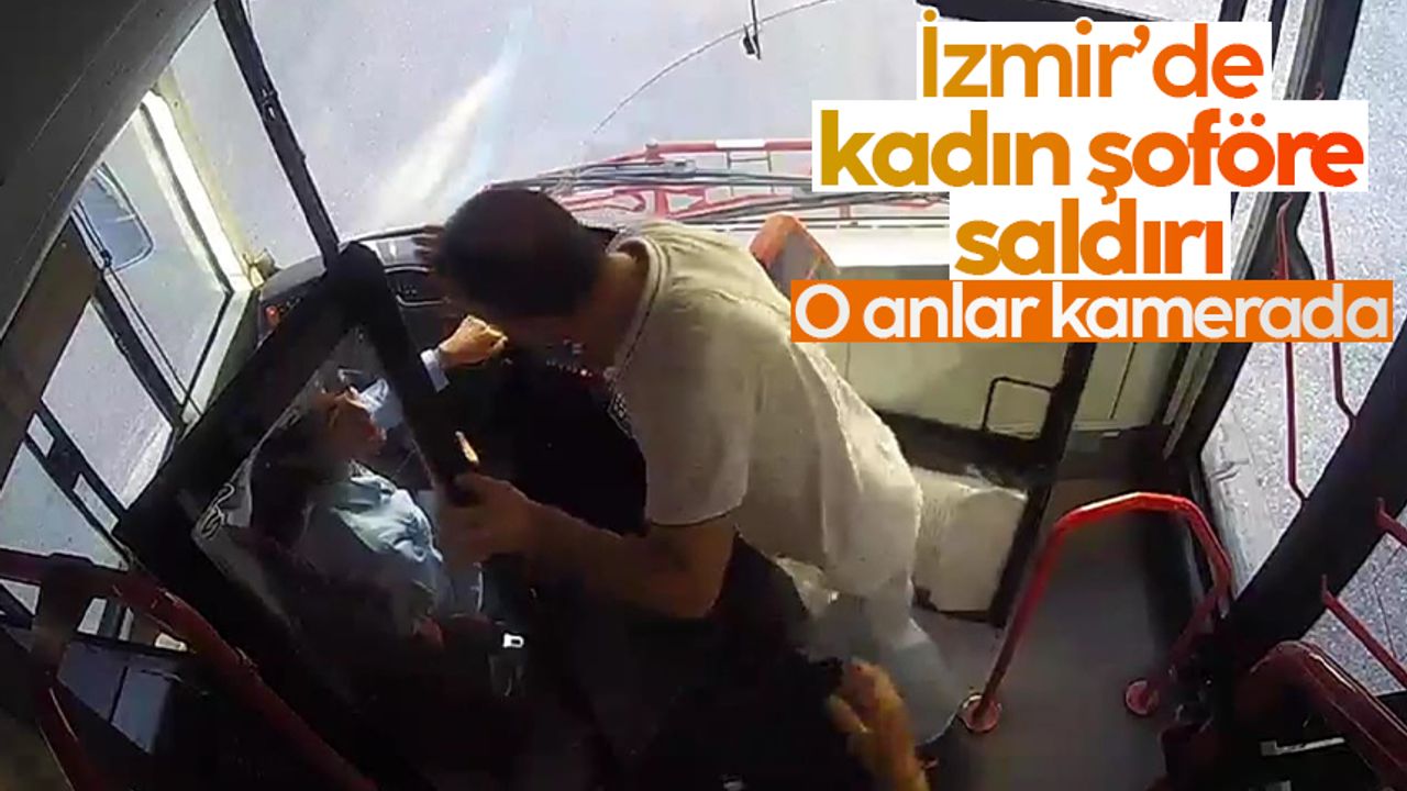 İzmir'de kadın şoföre saldırı: Durak haricinde yolcu almadı diye dövmeye kalkıştı