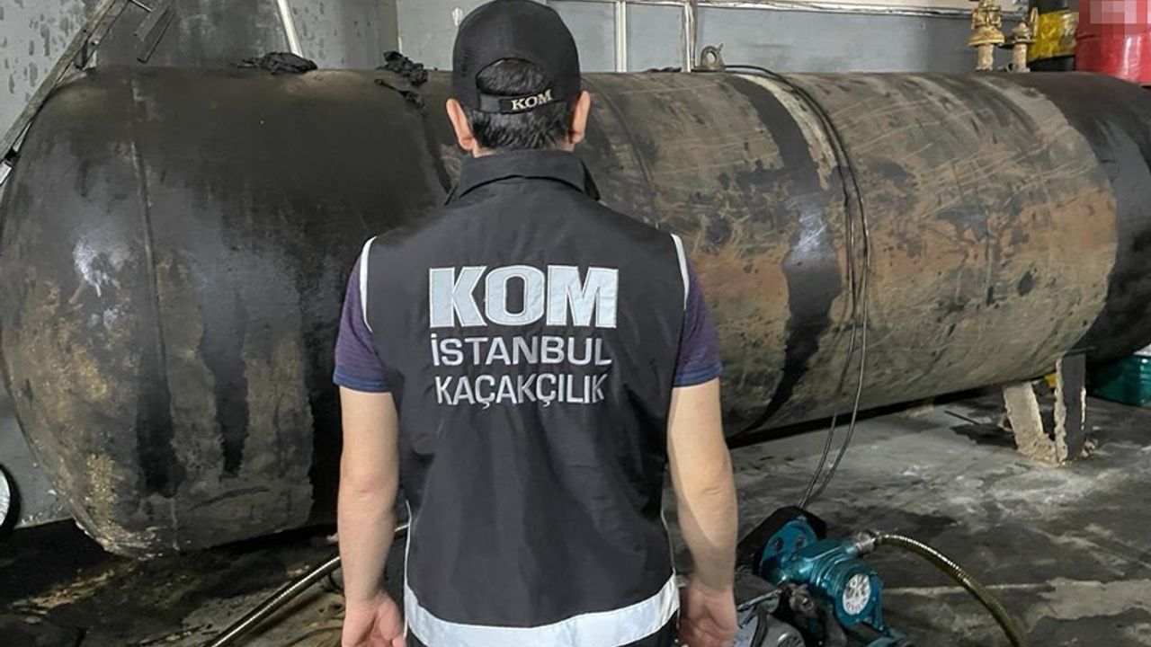 İstanbul’da kaçak akaryakıt operasyonu: 88 bin 500 litre ele geçirildi