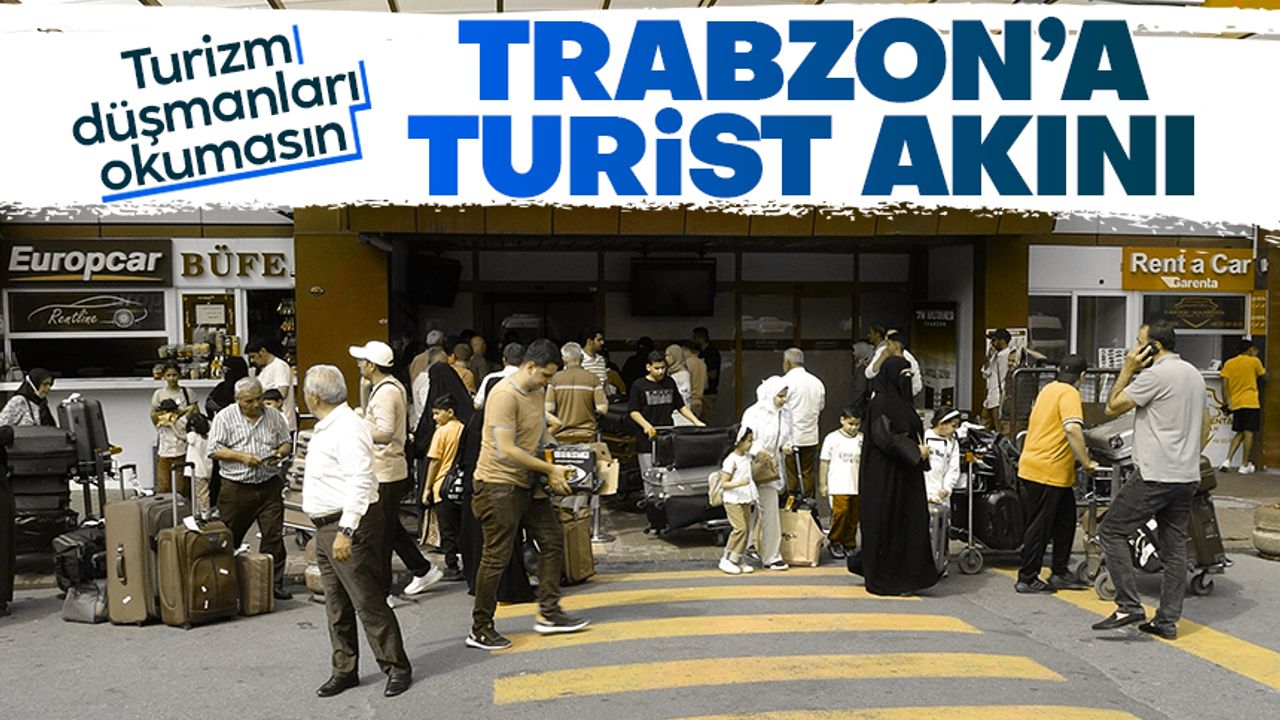 Trabzon Havalimanı tarihinin en yoğun günlerini geçiriyor