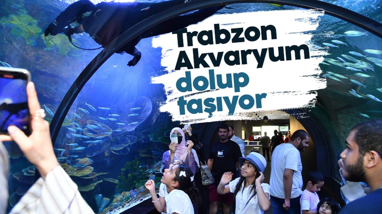 ‘Trabzon Akvaryum’ dolup taşıyor