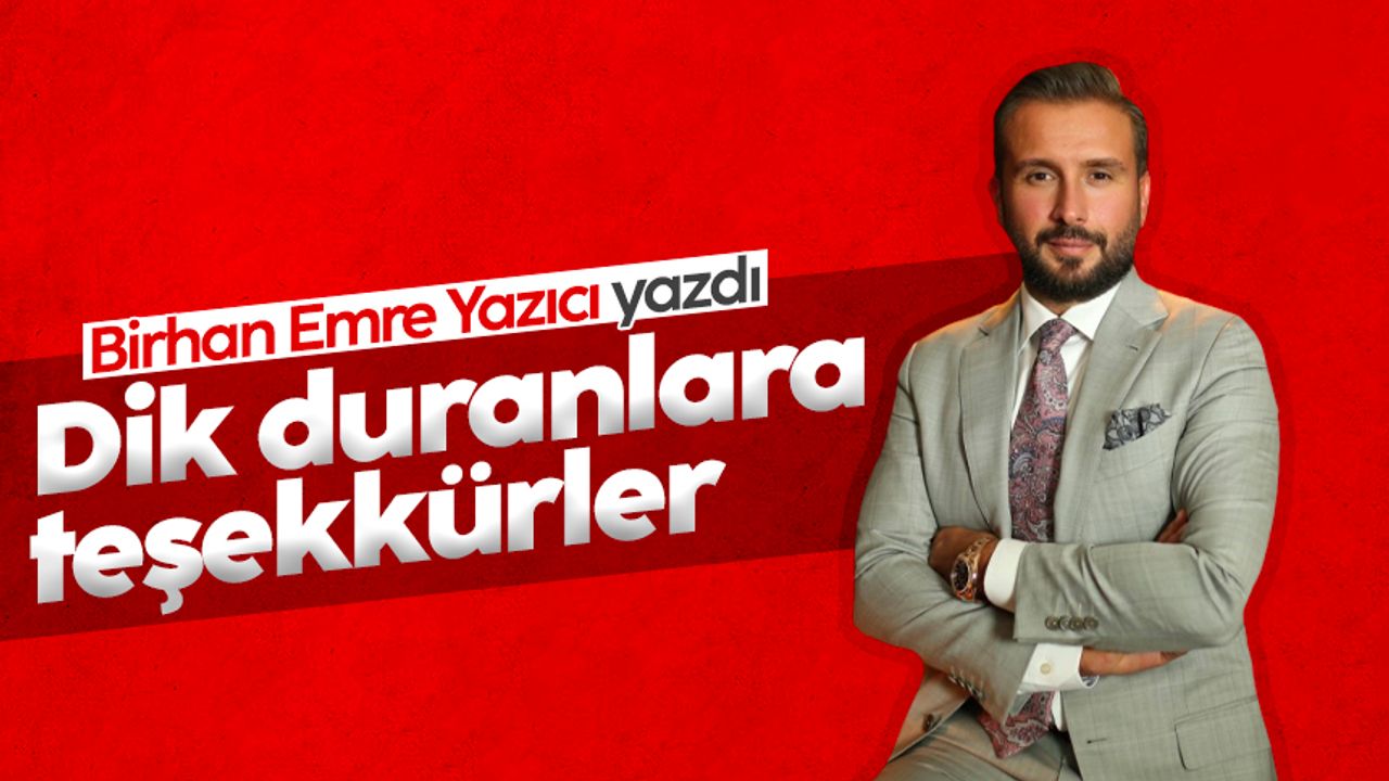 Birhan Emre Yazıcı’dan ‘Trabzonspor'a sahip çıkalım’ çağrısı