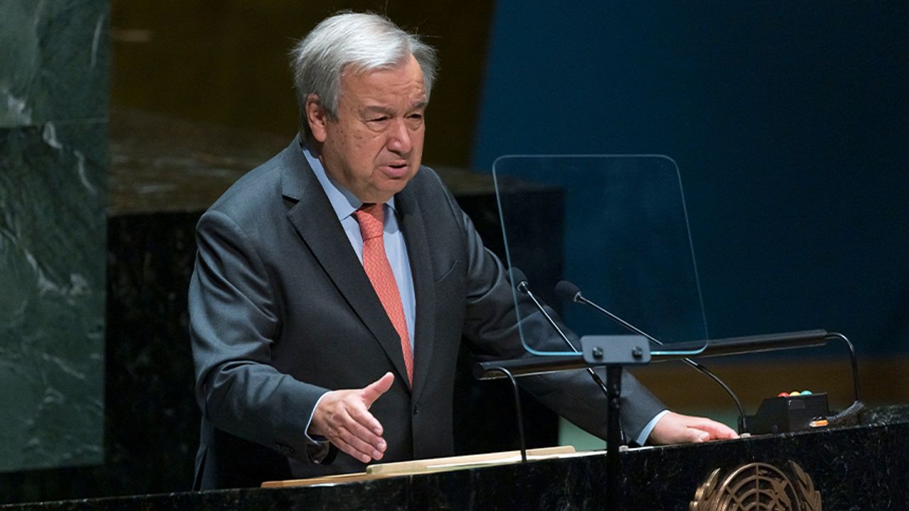 BM Genel Sekreteri Guterres: "Türkiye'ye liderliği için minnettarım"