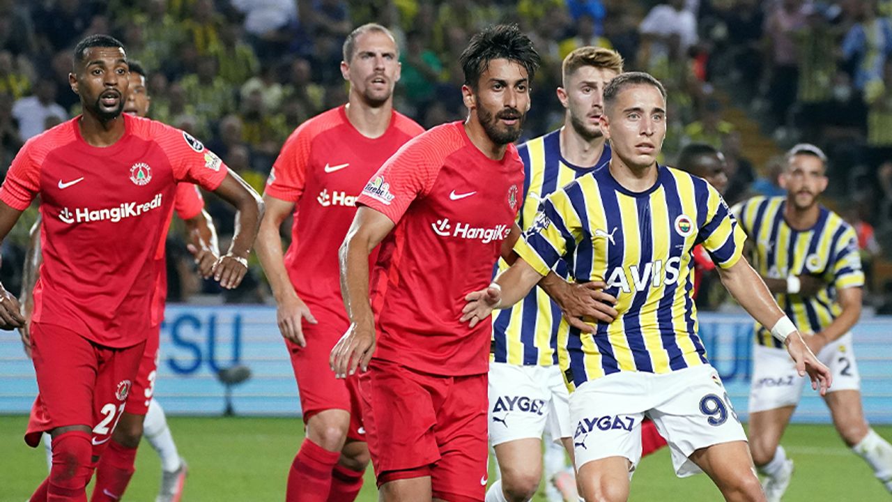 Fenerbahçe ile Ümraniyespor'dan gol düellosu