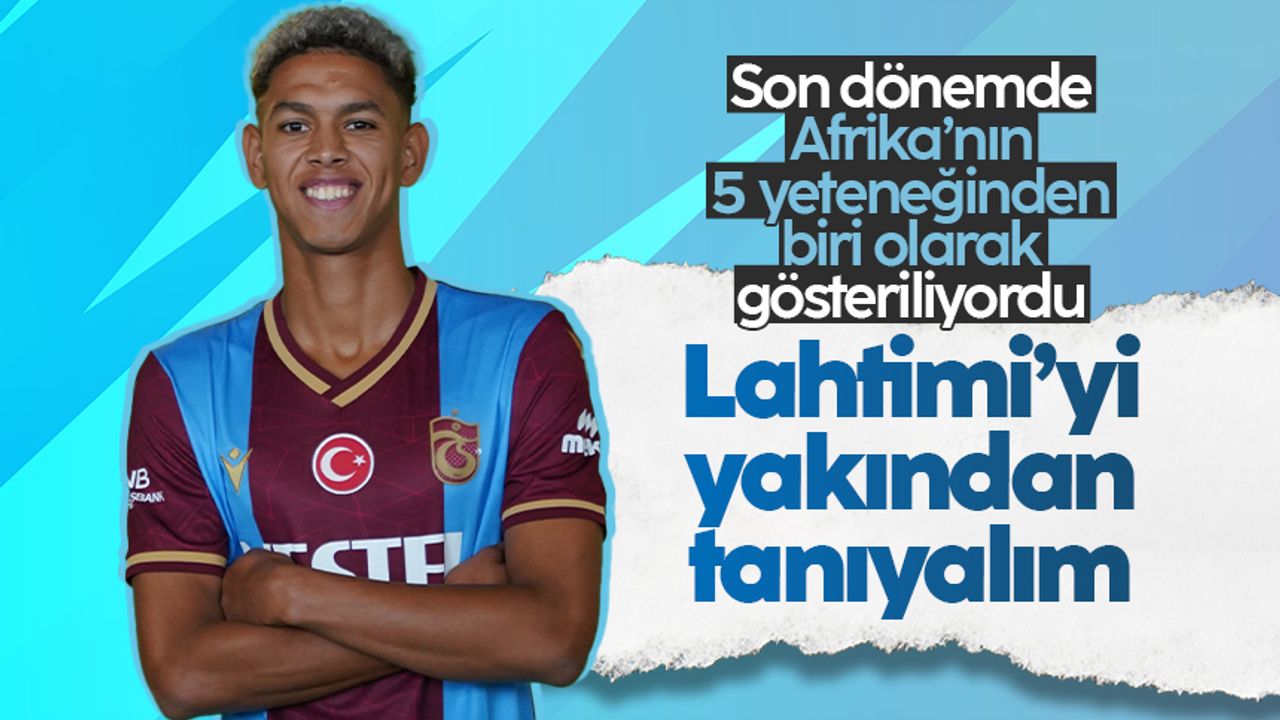 Trabzonspor'un yeni transferi Montasser Lahtimi'yi yakından tanıyalım