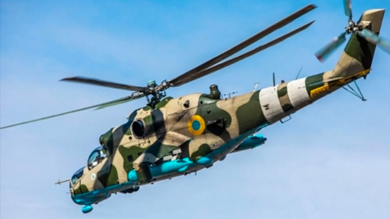 Rusya: Ukrayna'da "Mi-24" tipi askeri helikopter vurduk