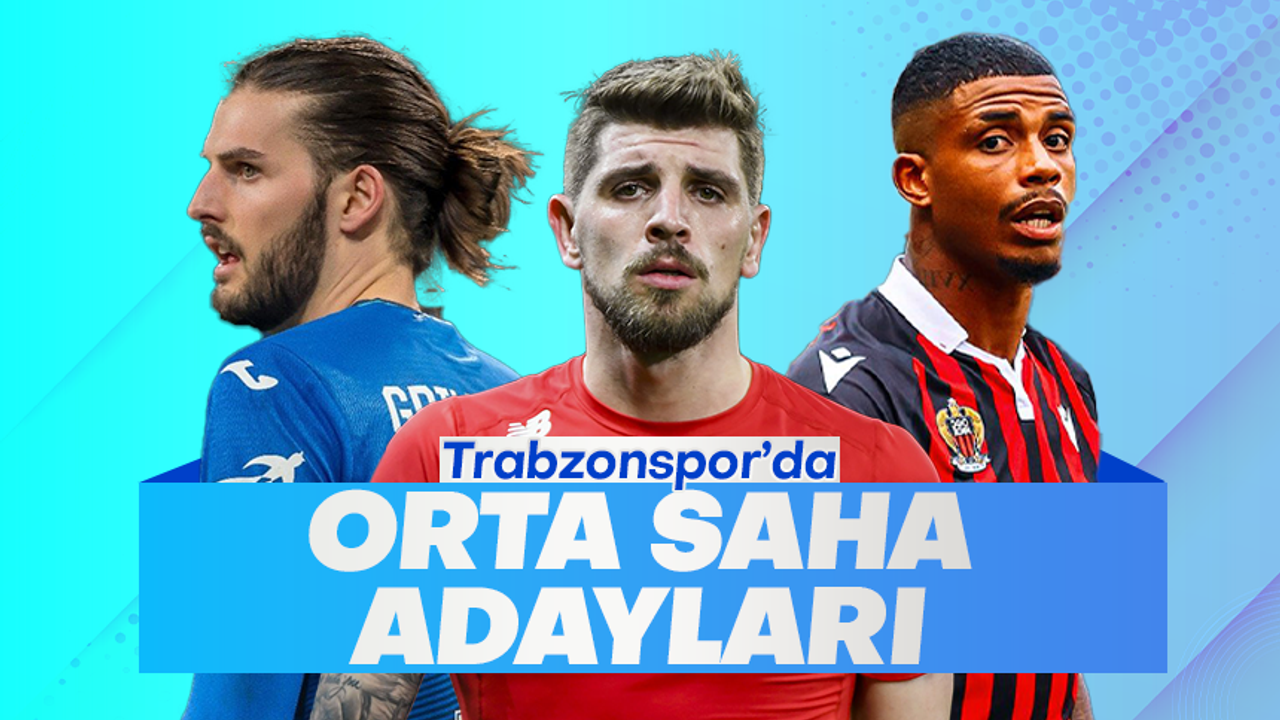 Trabzonspor’da orta sahaya 3 aday: Grillitsch, Xeka, Lemina