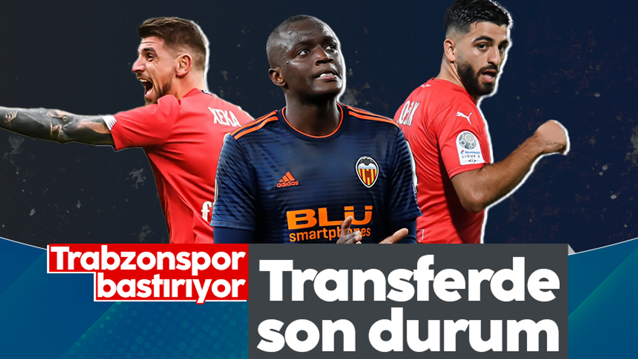 Trabzonspor'un transfer çalışmalarında son durum