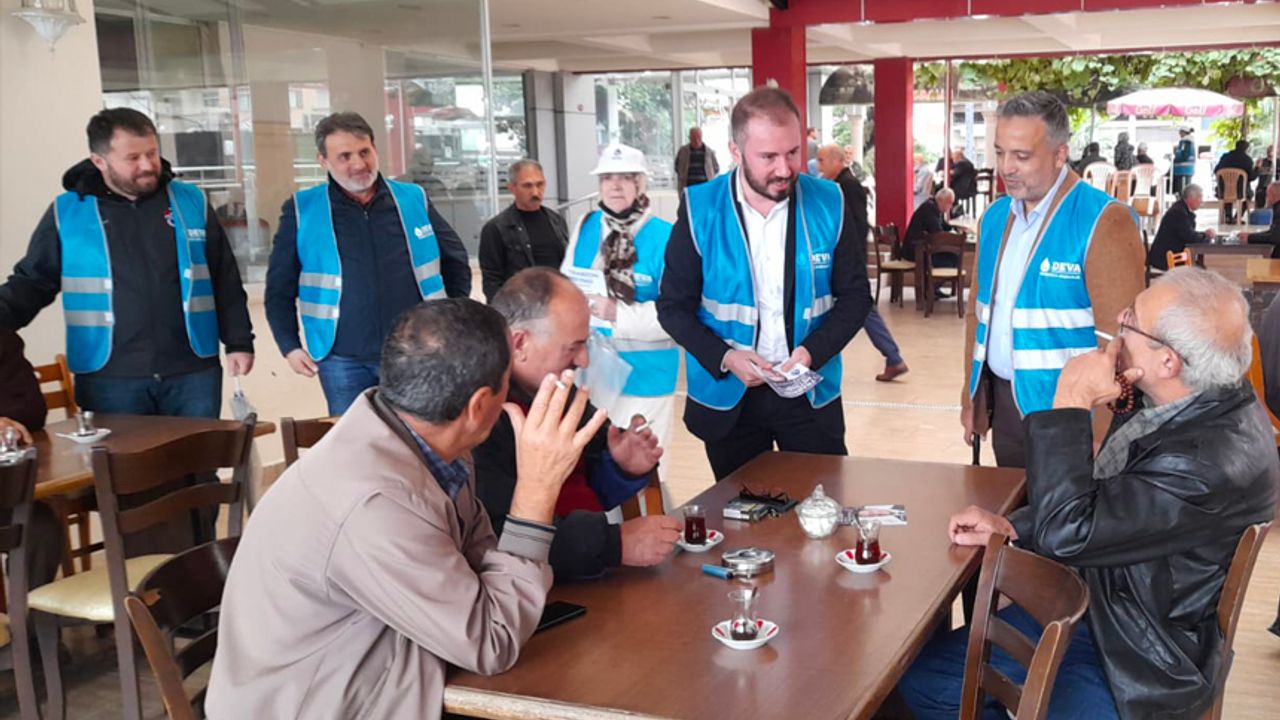 Trabzon DEVA Partisi, miting için çalışmalarına devam ediyor