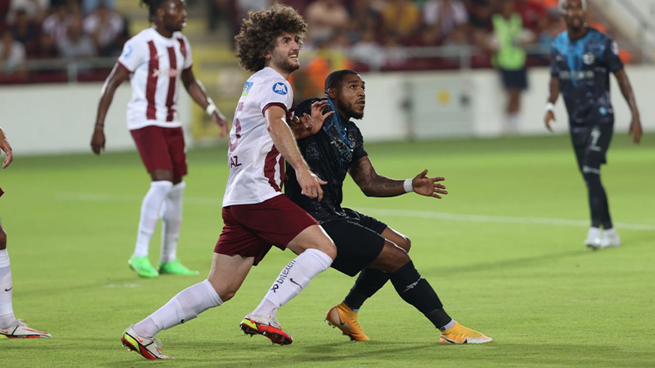 Adana Demirspor, son dakika golüyle Hatayspor'a karşı beraberliği kopardı