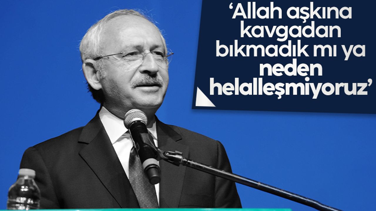 CHP lideri Kemal Kılıçdaroğlu: “Biz bazılarının inadına karşı beraber olacağız, birlikte olacağız”