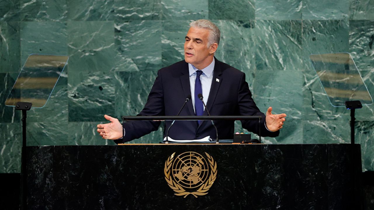 İsrail Başbakanı Lapid’den İsrail-Filistin ihtilafında iki devletli çözüm çıkışı