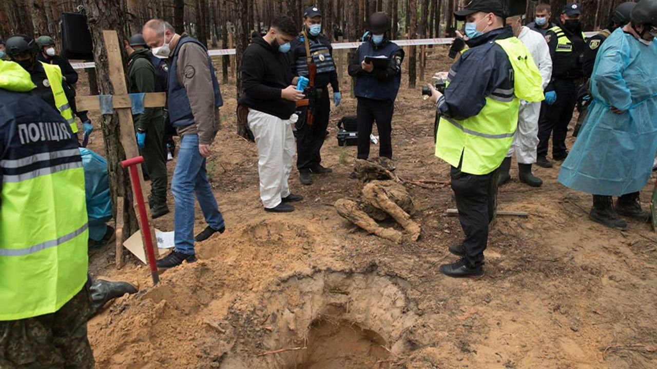 Rusya'dan İzyum'daki toplu mezar suçlamalarına yalanlama
