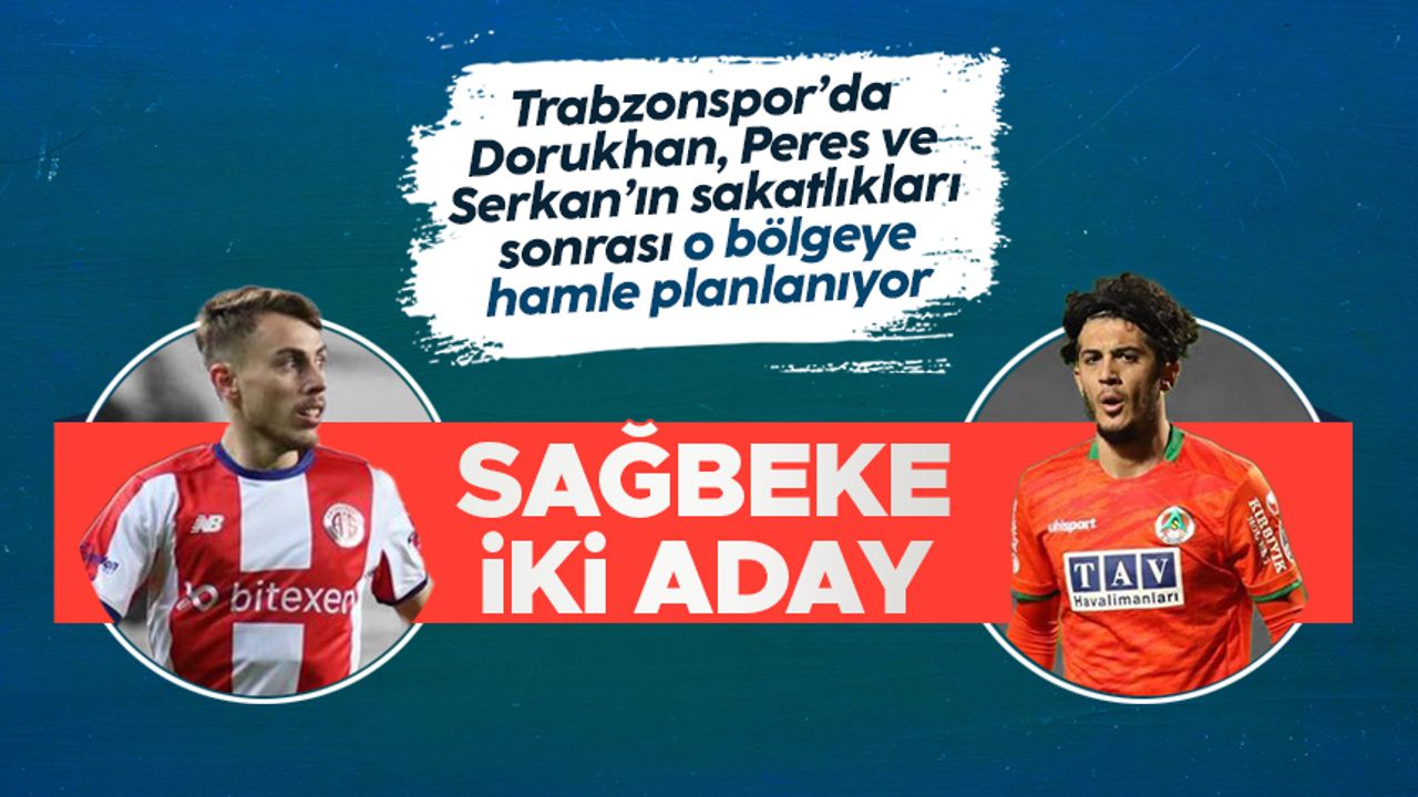 Trabzonspor'da sağbeke iki aday: Tayfur Bingöl ve Bünyamin Balcı...