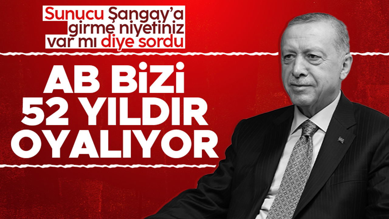 Cumhurbaşkanı Erdoğan: “Biz dünyanın tüm ülkeleriyle görüşürüz”