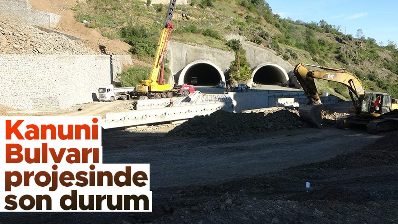 Kanuni Bulvarı projesinde çalışmalar Erdoğdu-Boztepe arasında yoğunlaşıyor